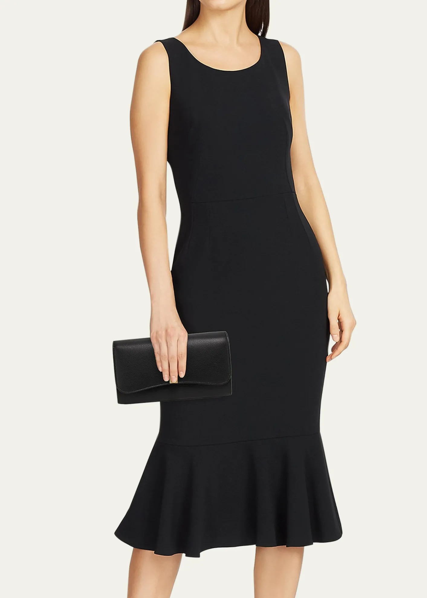 Stella McCartneyStella Ryder Embossed Grainy Eco Vegan Leather Wallet with Strap