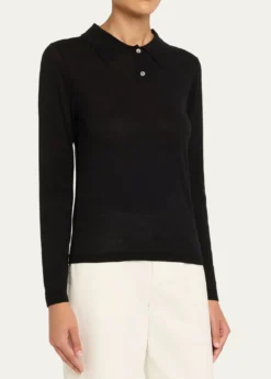 Still HereFine-Knit Polo Sweater