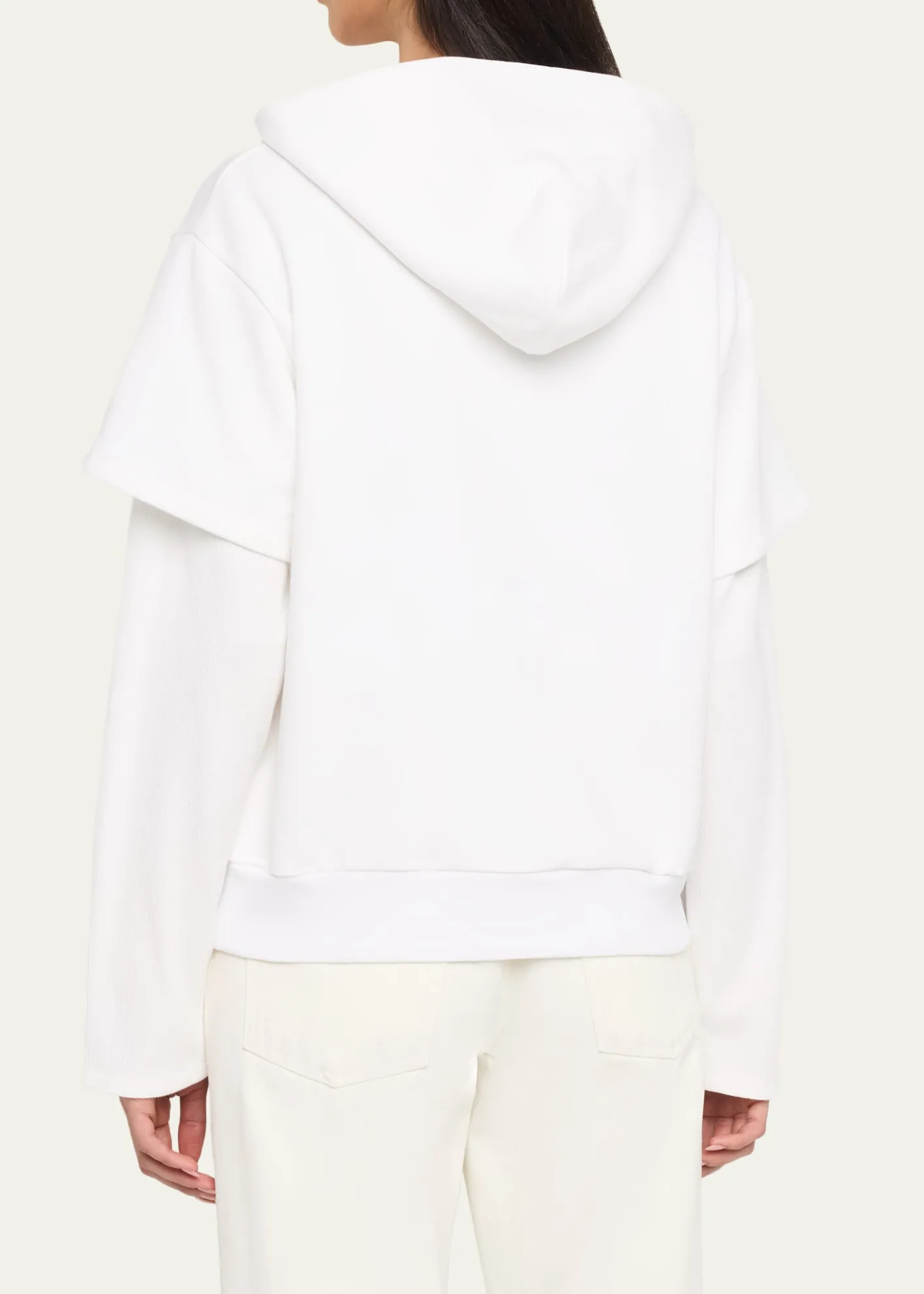 Still Here2Tee Layered Hoodie Sweatshirt