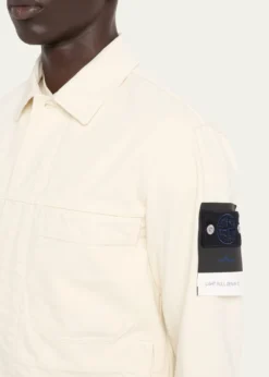 Stone IslandMen's Light Bull Denim-TC Jacket