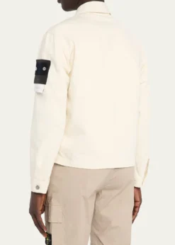 Stone IslandMen's Light Bull Denim-TC Jacket