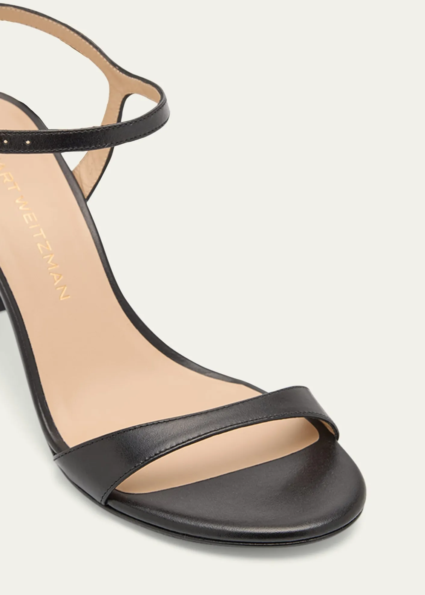 Stuart WeitzmanBabette Leather Ankle-Strap Sandals