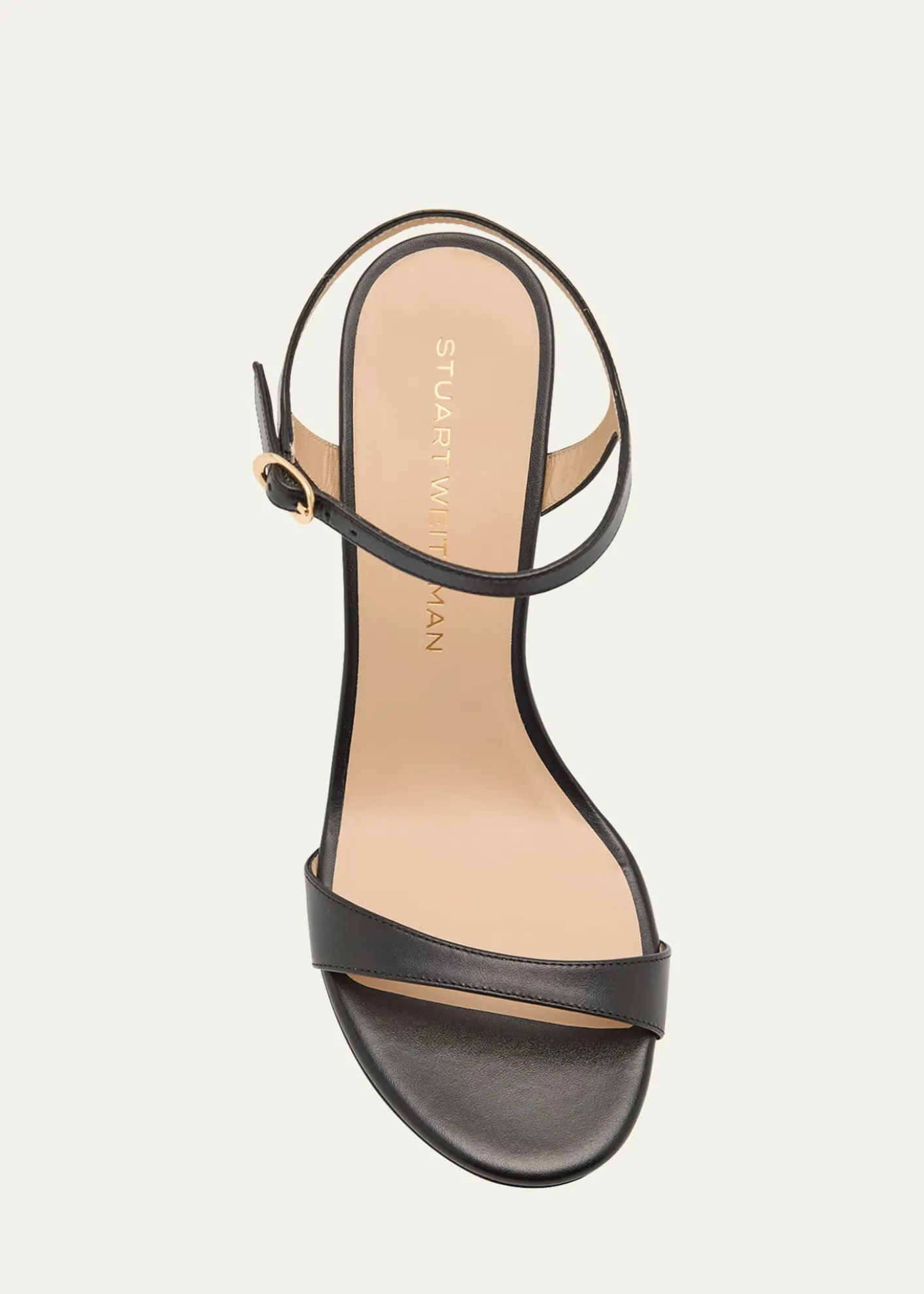 Stuart WeitzmanBabette Leather Ankle-Strap Sandals