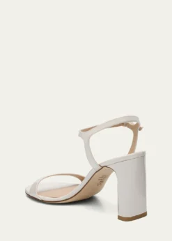 Stuart WeitzmanBabette Patent Leather Ankle-Strap Sandals