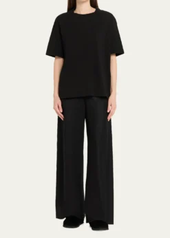 Stuart WeitzmanChrystie Shearling-Lined Corduroy Mules