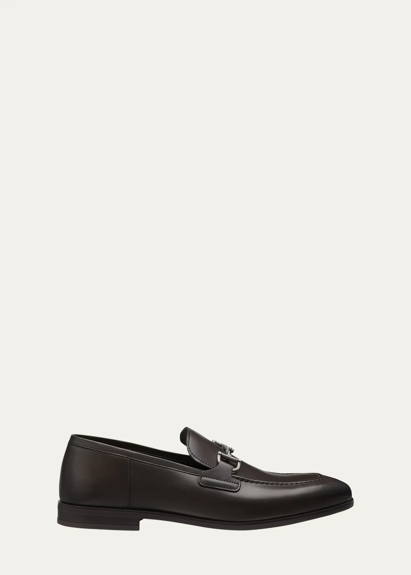 Stuart WeitzmanMen's Simon Leather Twist Bit Loafers