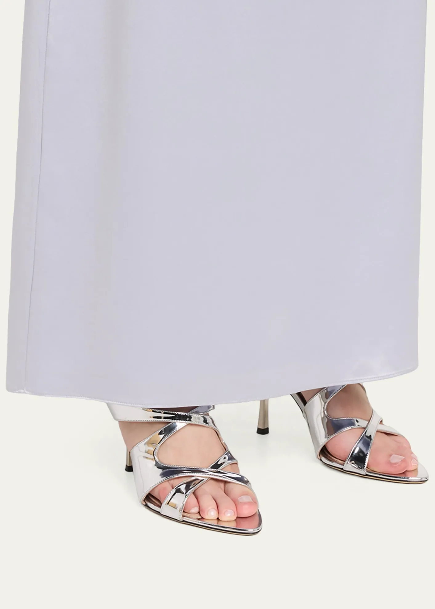 Stuart Weitzman85mm Rubie Strappy Leather Sandals