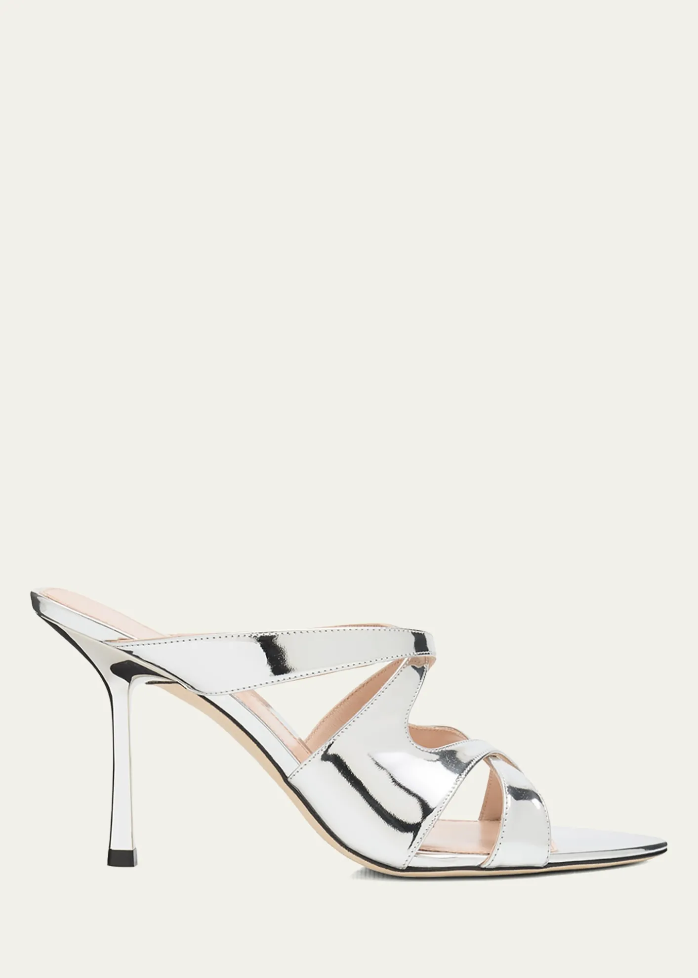 Stuart Weitzman85mm Rubie Strappy Leather Sandals