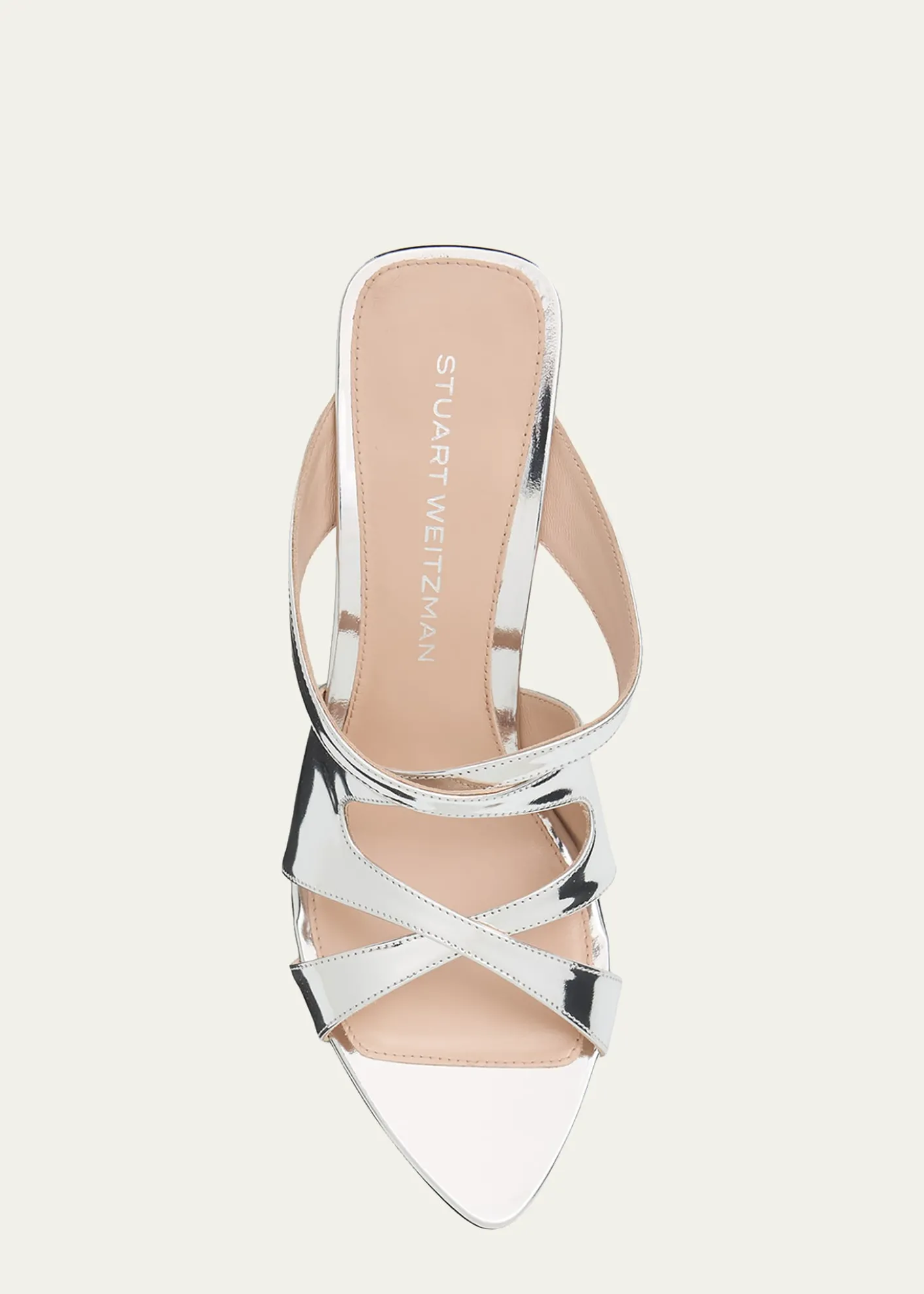 Stuart Weitzman85mm Rubie Strappy Leather Sandals