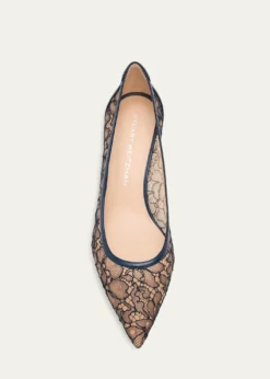 Stuart Weitzman50mm Stuart Power Lace Pumps