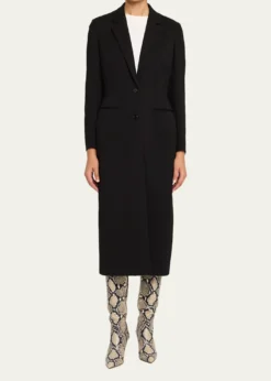 Stuart Weitzman85mm Vinnie Snake-Printed Leather Knee-High Boots