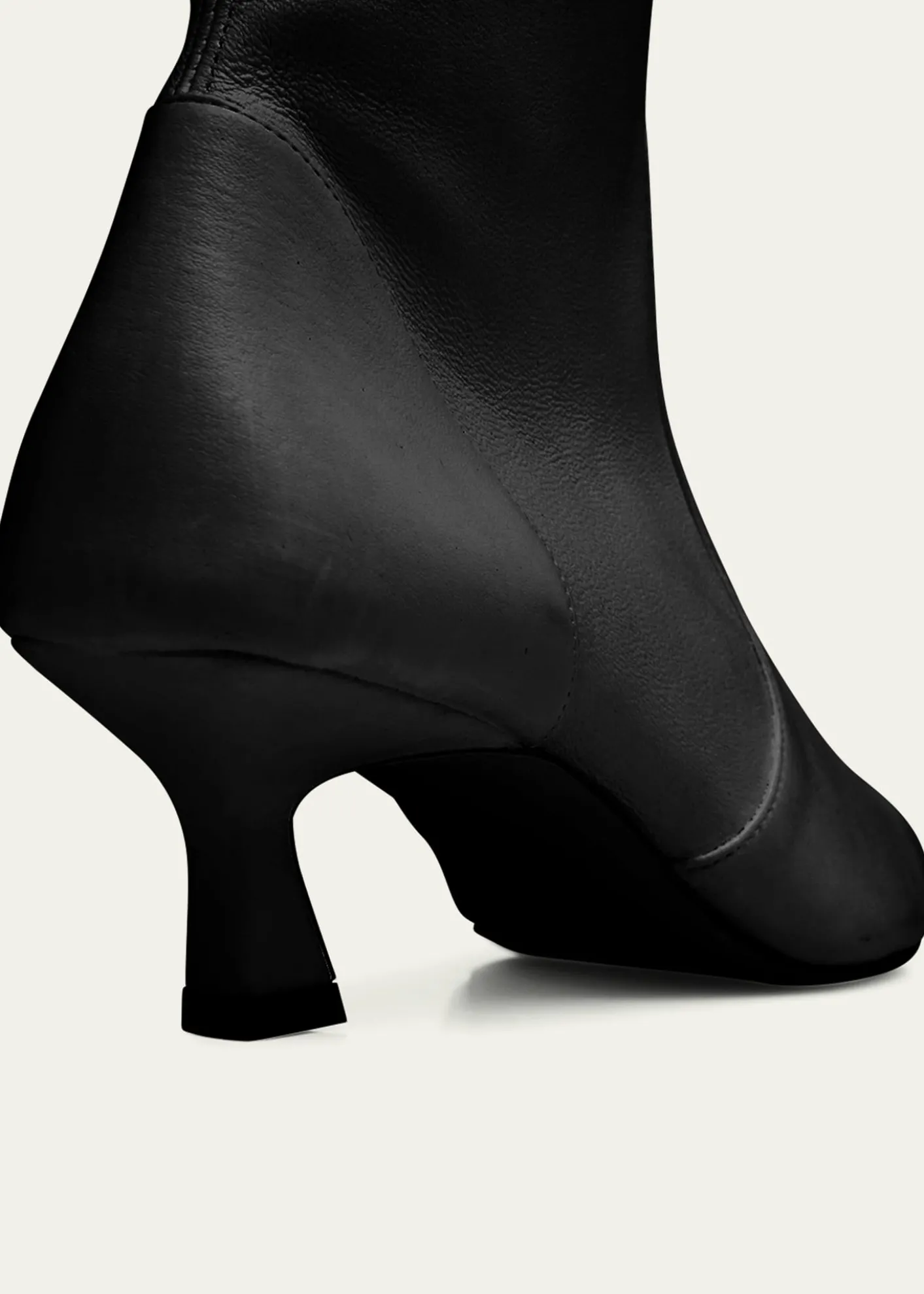 Stuart Weitzman50mm Vinnie Stretch Leather Booties