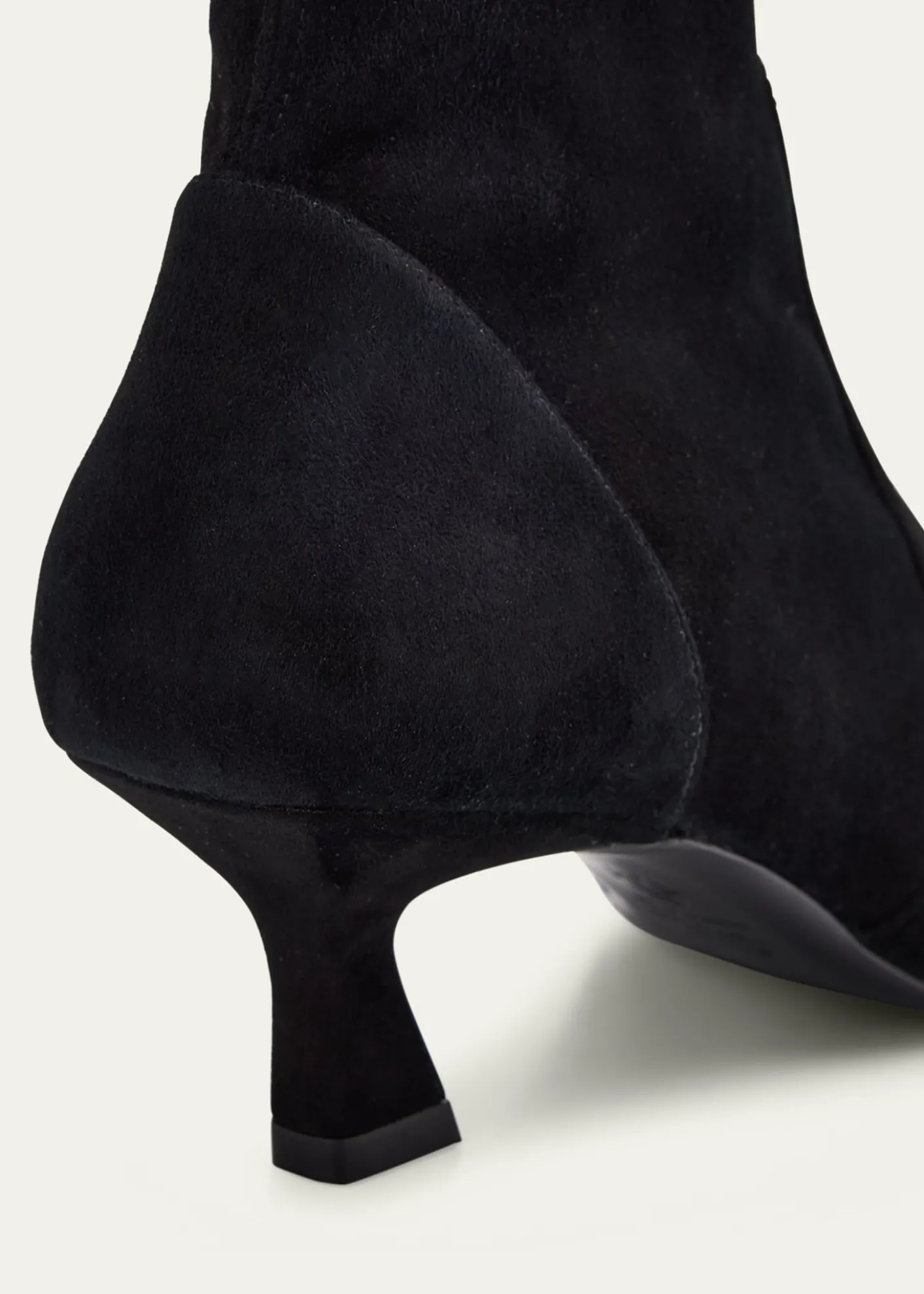 Stuart Weitzman50mm Vinnie Suede Stretch Booties