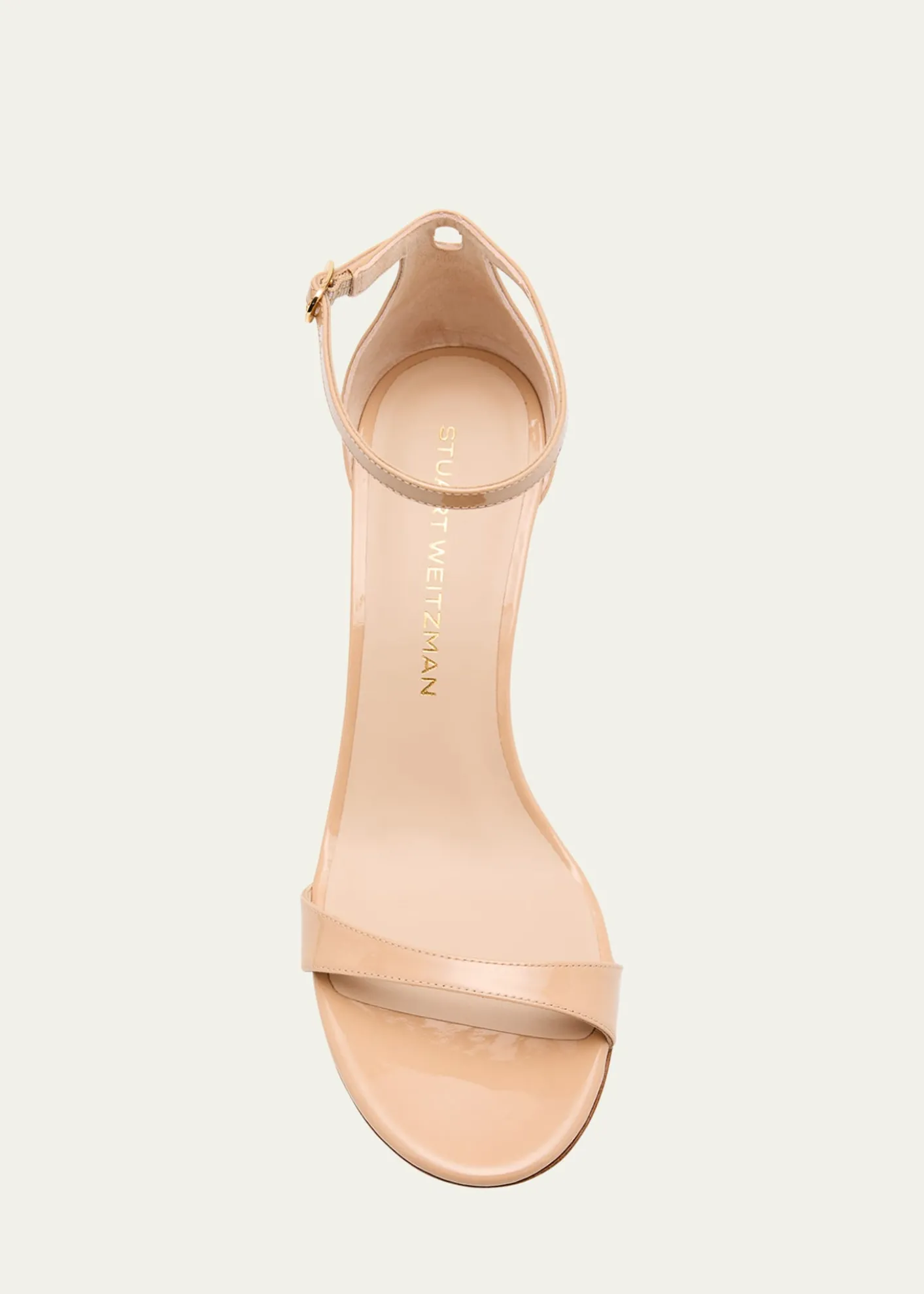 Stuart WeitzmanNudist Ii 75 Patent Leather Sandals