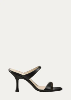 Stuart WeitzmanNudist Leather Slide Sandals