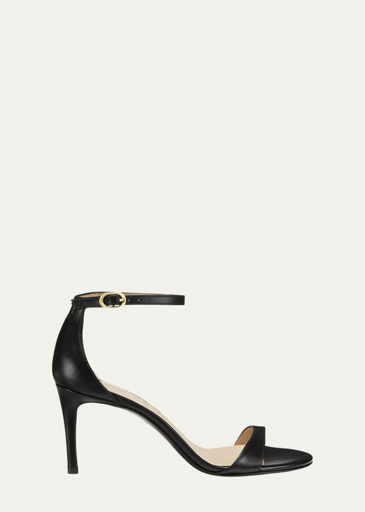 Stuart WeitzmanNudist Leather Ankle-Strap Sandals