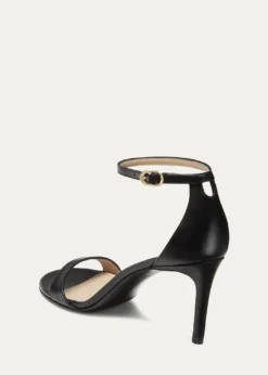 Stuart WeitzmanNudist Leather Ankle-Strap Sandals