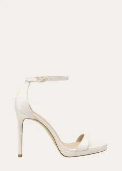 Stuart WeitzmanNudist Patent Ankle-Strap Platform Sandals