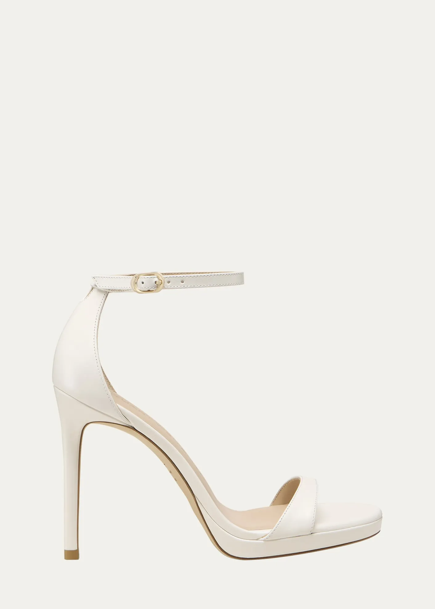 Stuart WeitzmanNudist Patent Ankle-Strap Platform Sandals