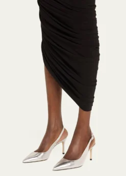 Stuart WeitzmanStuart Metallic Slingback Pumps