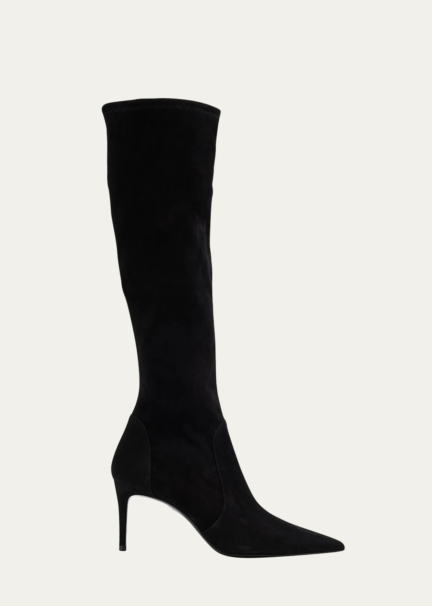 Stuart WeitzmanStuart Power Suede Stiletto Knee Boots