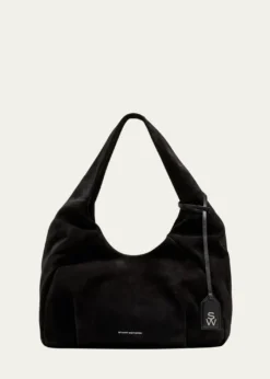 Stuart WeitzmanThe Moda Suede Hobo bAG
