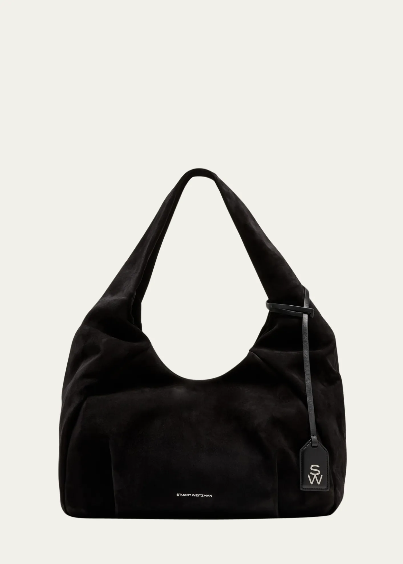Stuart WeitzmanThe Moda Suede Hobo bAG