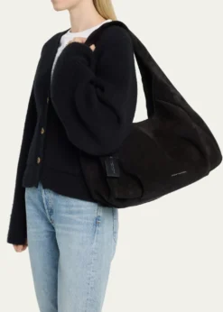 Stuart WeitzmanThe Moda Suede Hobo bAG