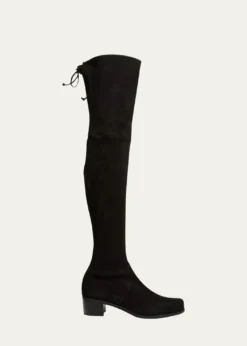 Stuart WeitzmanTieland Suede Over-The-Knee Boots