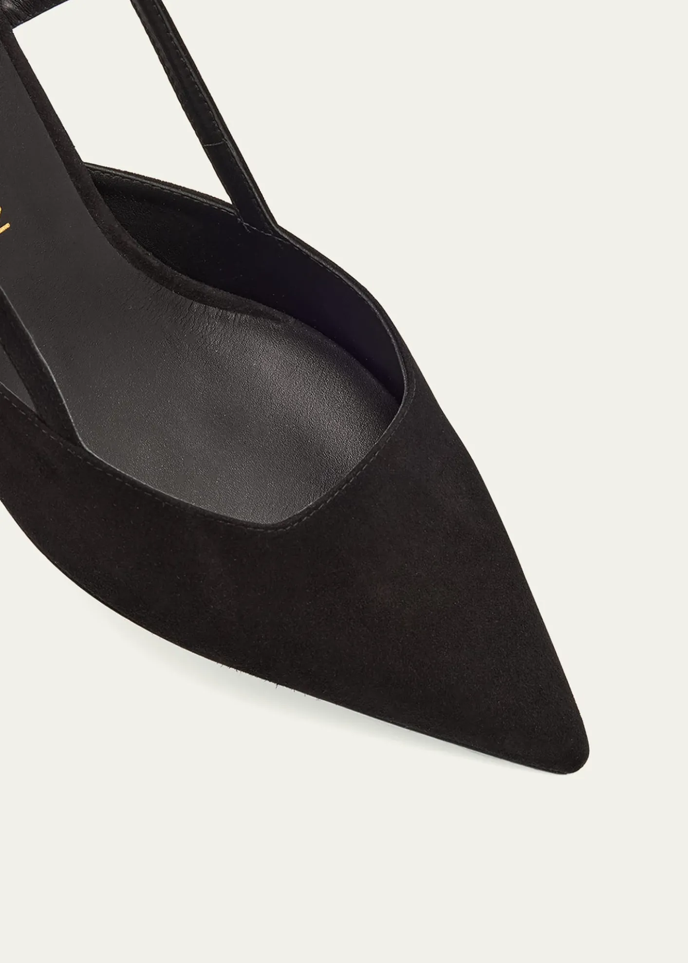 Stuart WeitzmanVinnie Suede Kitten Slingback Pumps
