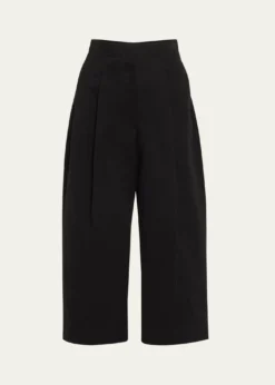 Studio NicholsonDeep Pleat Volume Ankle Pants