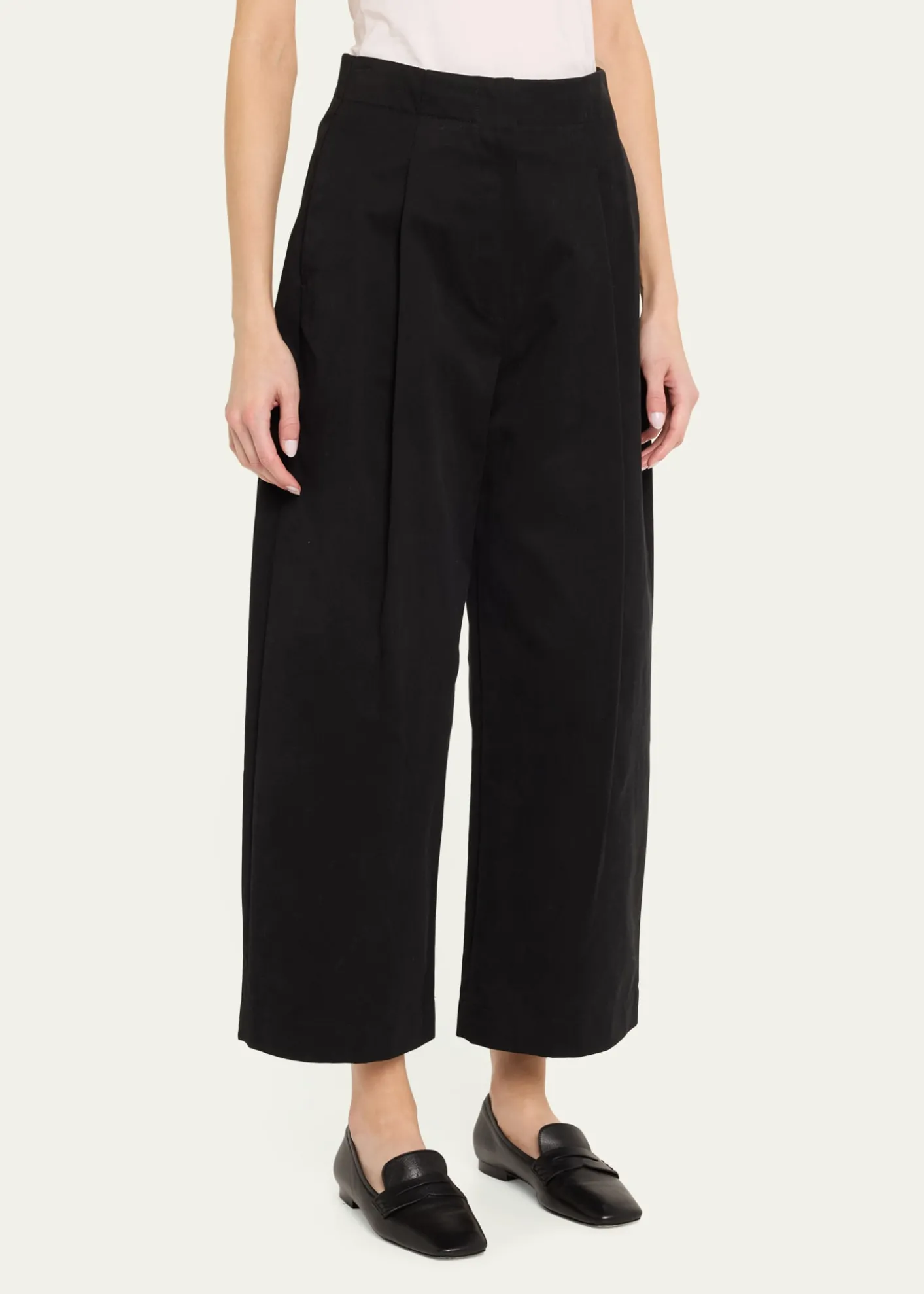 Studio NicholsonDeep Pleat Volume Ankle Pants