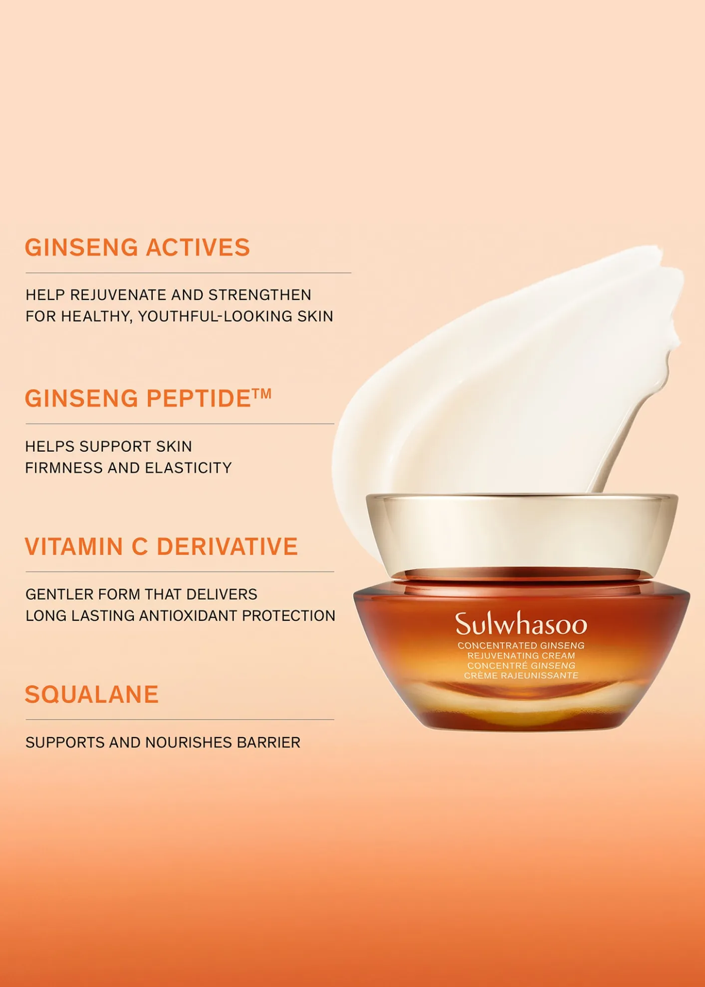 SulwhasooConcentrated Ginseng Rejuvenating Cream Mini, 0.33 oz.