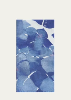 SUMMERILL & BISHOPx Chiara Grifantini Hydrangea Linen Napkin