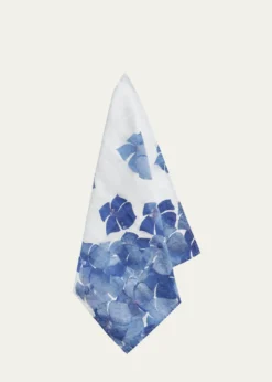 SUMMERILL & BISHOPx Chiara Grifantini Hydrangea Linen Napkin