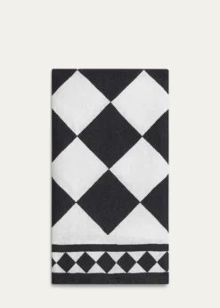 SUMMERILL & BISHOPx Claridge’s Black Check Napkin