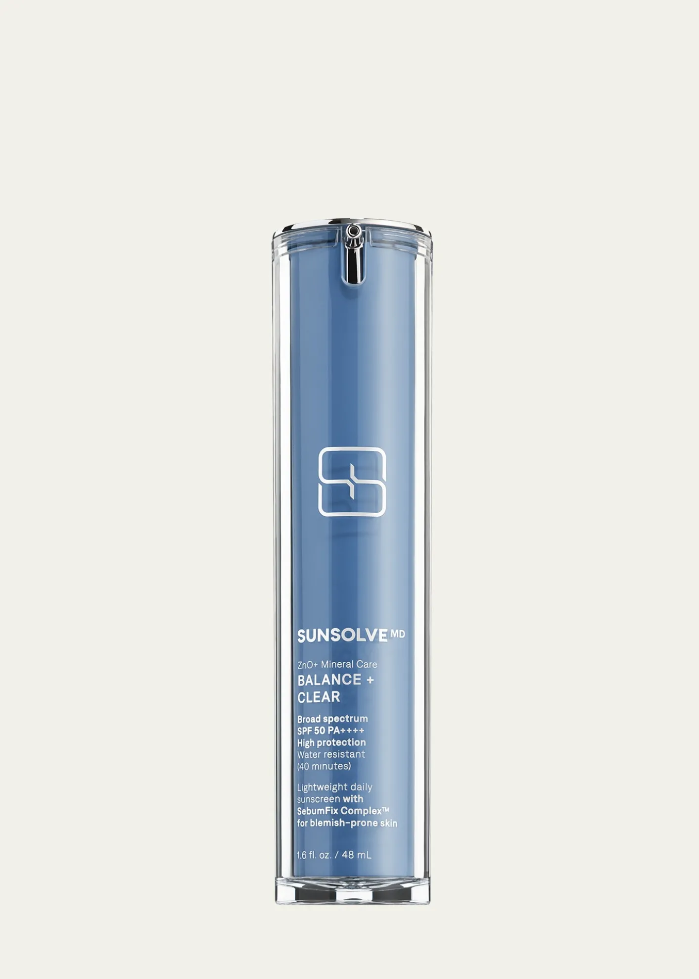 SunsolveMDSunsolveMD ZnO+ Mineral Care Balance and Clear, 1.6 oz.
