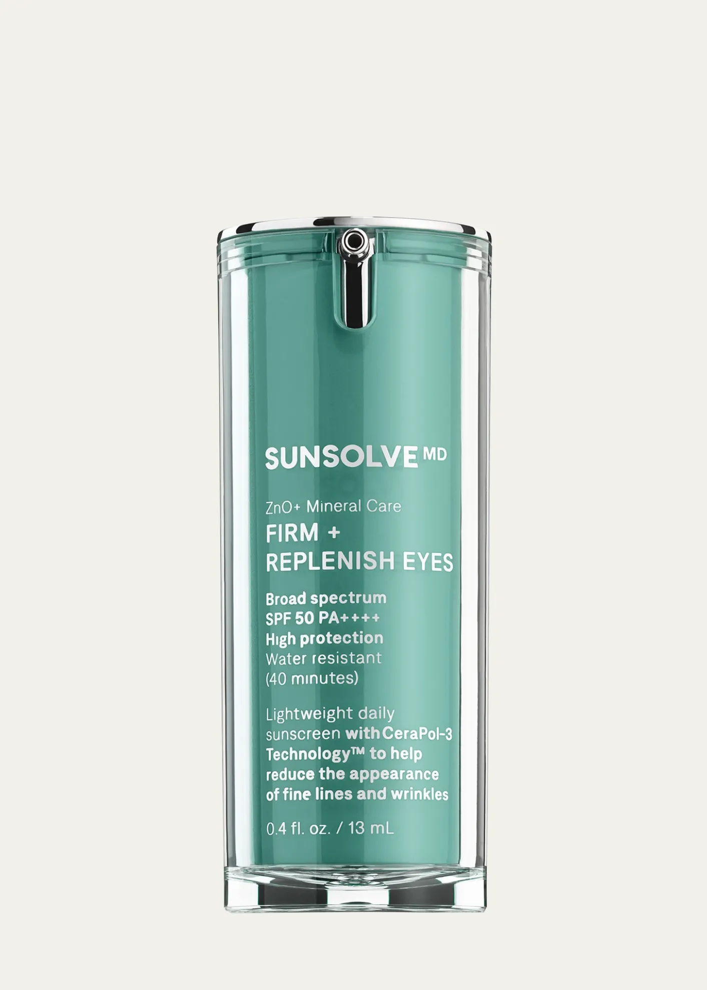 SunsolveMDSunsolveMD ZnO+ Mineral Care Firm and Replenish Eye, 0.4 oz.
