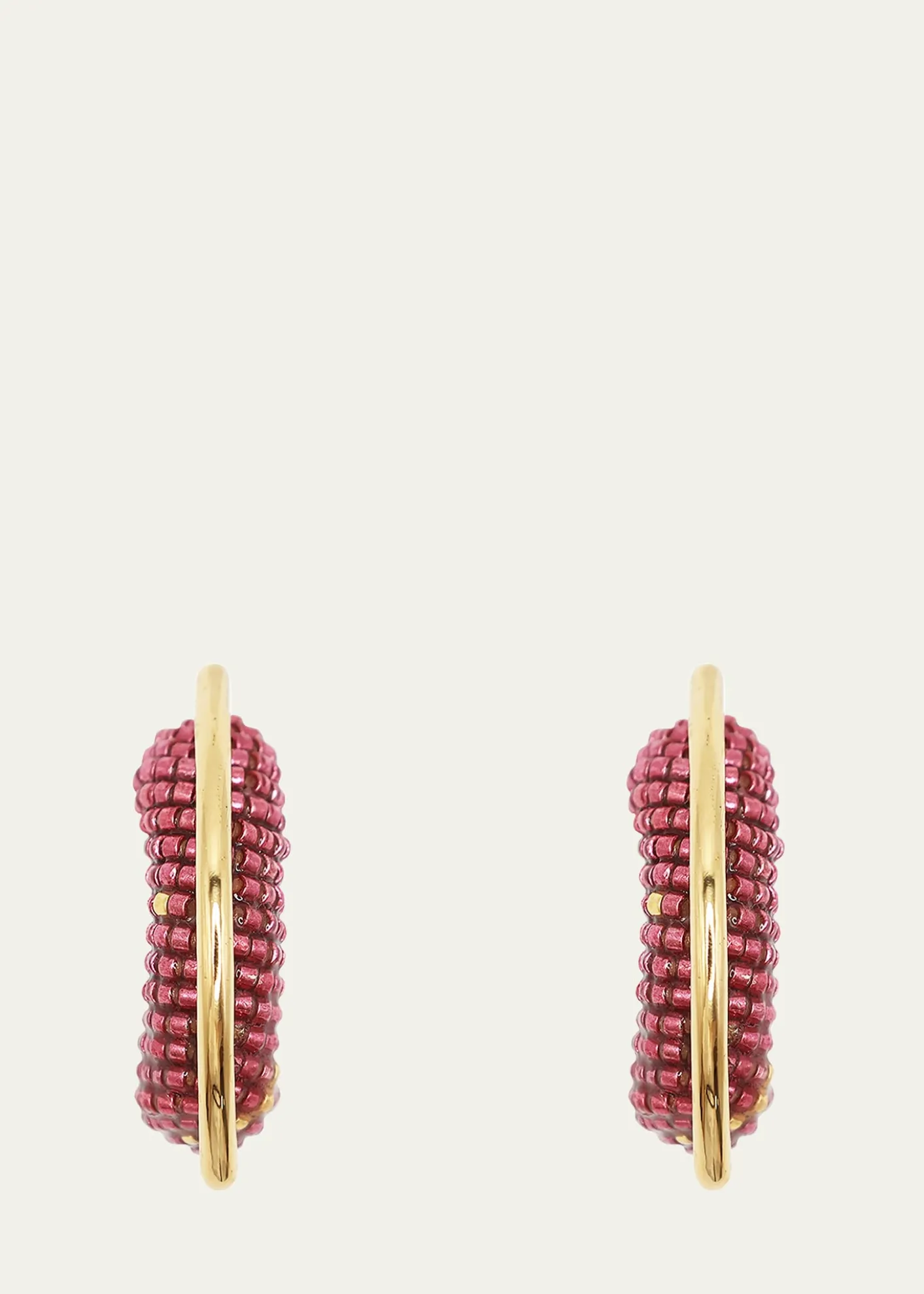Susana VegaAlba Mini Beaded Hoop Earrings