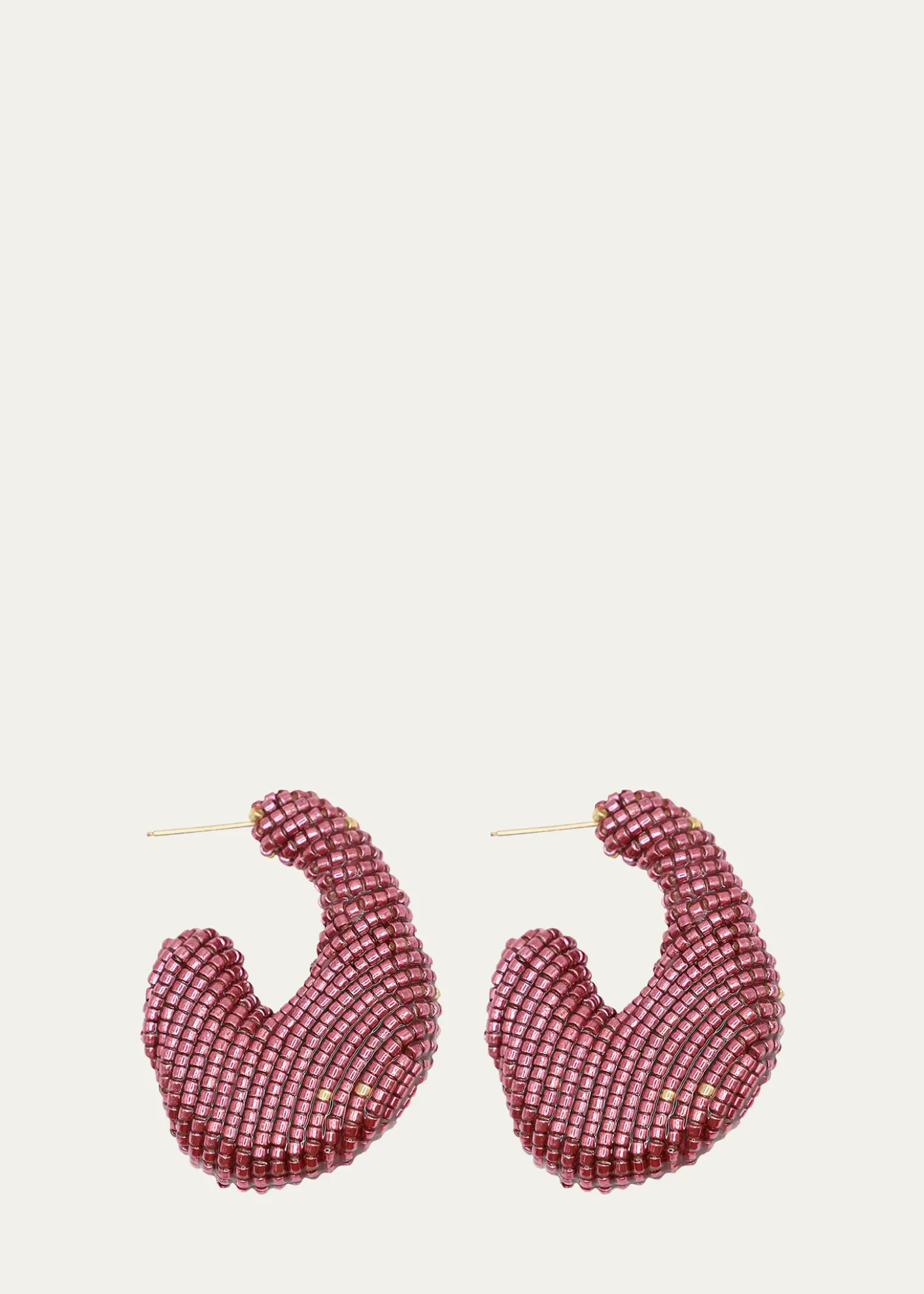 Susana VegaAria Beaded Hoop Earrings