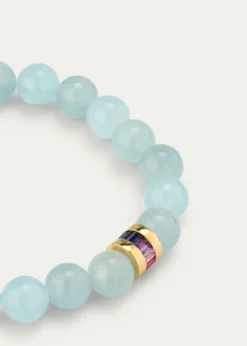 Sydney EvanBeaded Bracelet with Ombre 3 Color Station