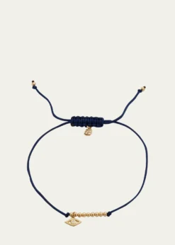 Sydney EvanDiamond Evil Eye Pull-Cord Bracelet