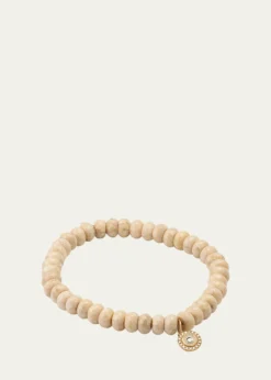 Sydney EvanEvil Eye Charm & Jasper Bead Bracelet