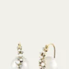 Sydney Evan14K Diamond and Pearl Cocktail Earrings