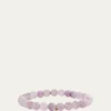 Sydney Evan14K Gold Diamond Moroccan Flower on Amethyst Bracelet
