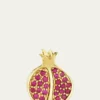 Sydney Evan14K Ruby Pomegranate Stud Earring, Single (Left)
