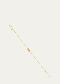 Sydney Evan14K Sapphire Orange Slice Fixed Bracelet