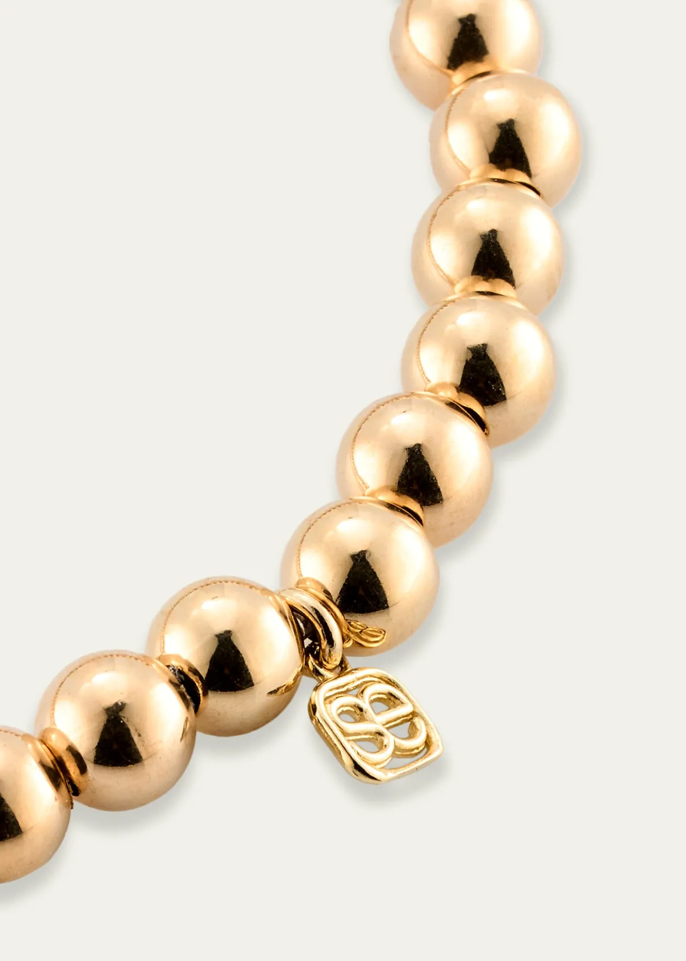 Sydney Evan14K Tiny Pure Cross Charm Bracelet