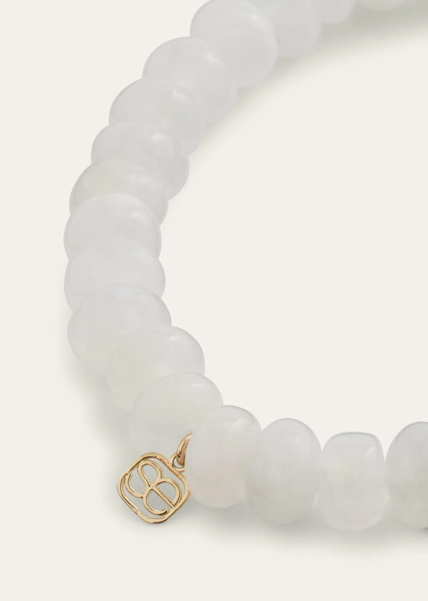 Sydney Evan14K Yellow Gold Marquis Diamond Flower Charm Bracelet