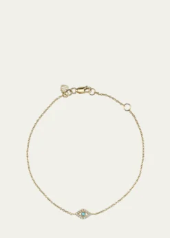 Sydney EvanSmall Diamond Evil Eye Bracelet